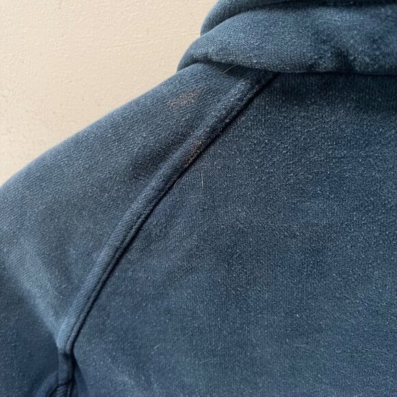 Lululemon Women's‎ Full-Zip Radiant Jacket Size 6 Navy Blue Cotton Blend - Picture 8 of 8